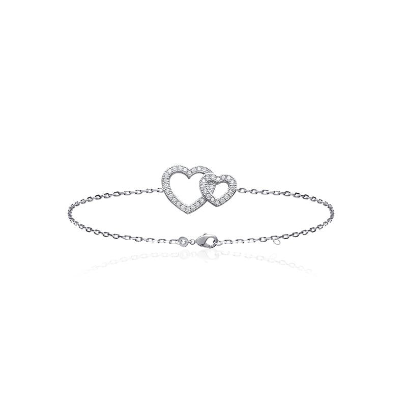 Heart - Bracelet - Silver