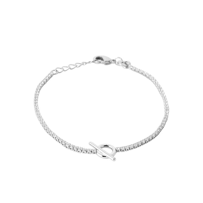 Tennis - Bracelet - Silver