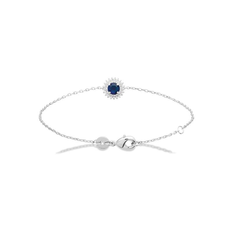 Pavement - Blue - Silver - Bracelet