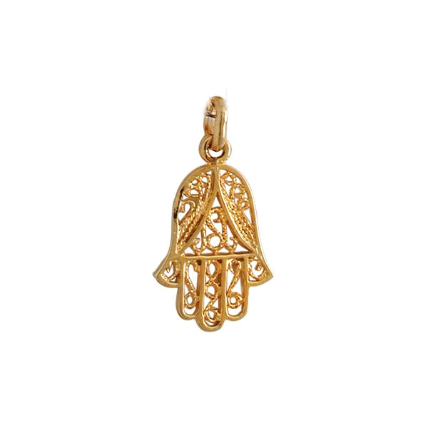 Hand van Fatma hanger – Verguld | Azulin