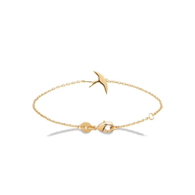 Bird - Bracelet - Gold Plated