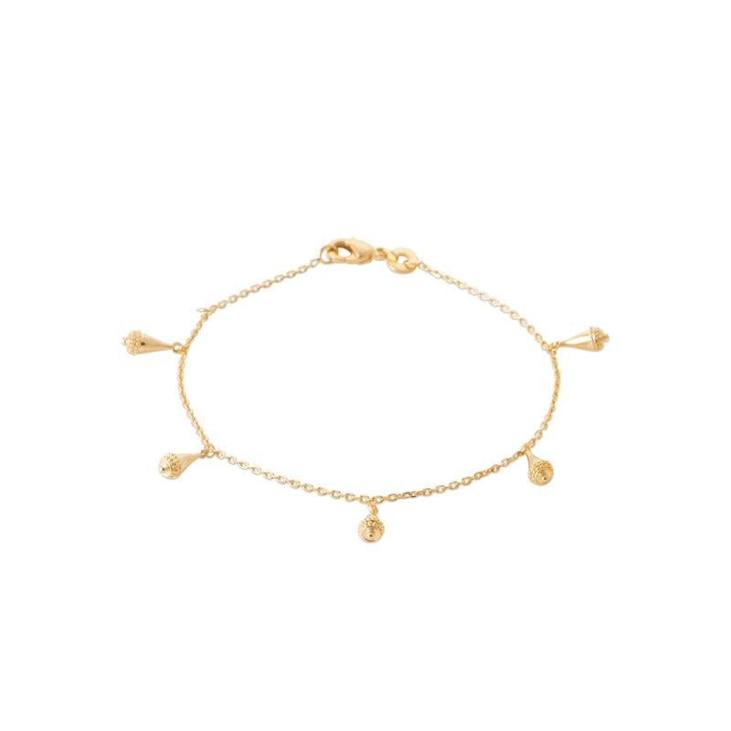 Charm - Bracelet - Gold Plated
