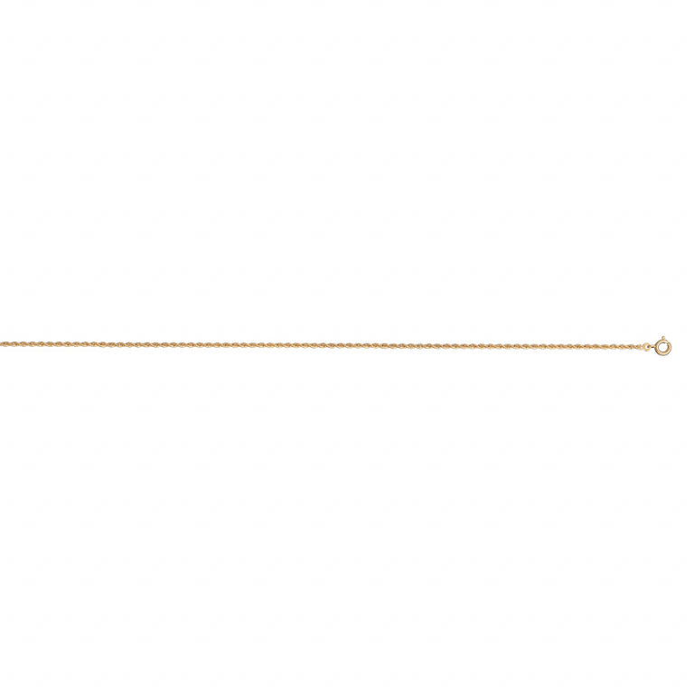 Rope Mesh Necklace – Gold Plated | Azuline view 2