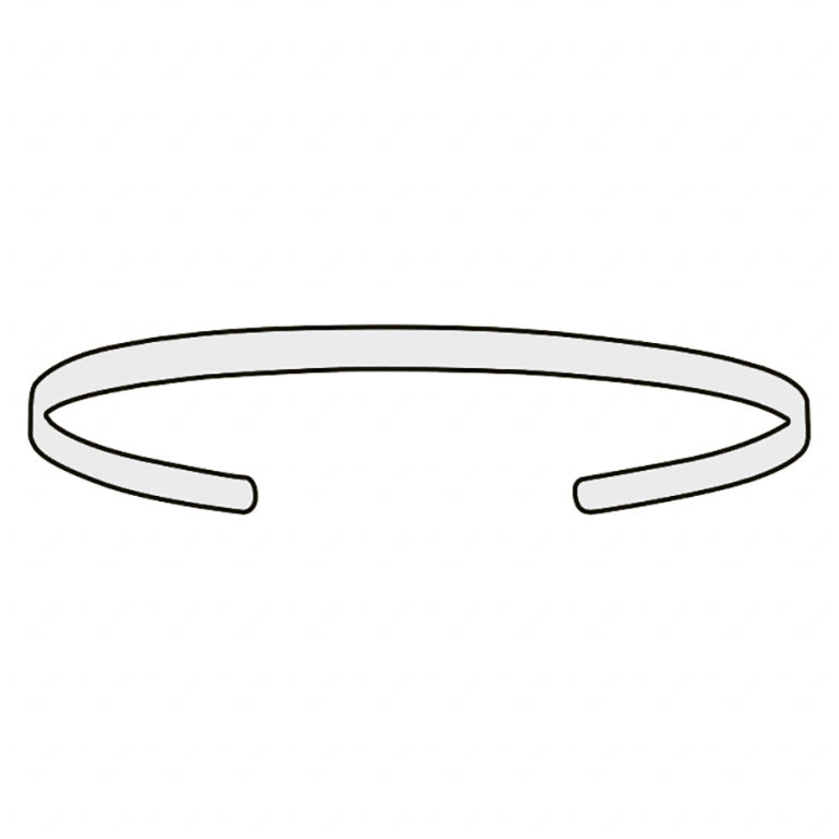 Lintarmband – Gouden staal | Azulin-weergave 2