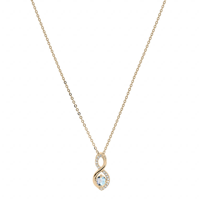 Colier Infinity – Placat cu Aur | Vedere Azulin 2