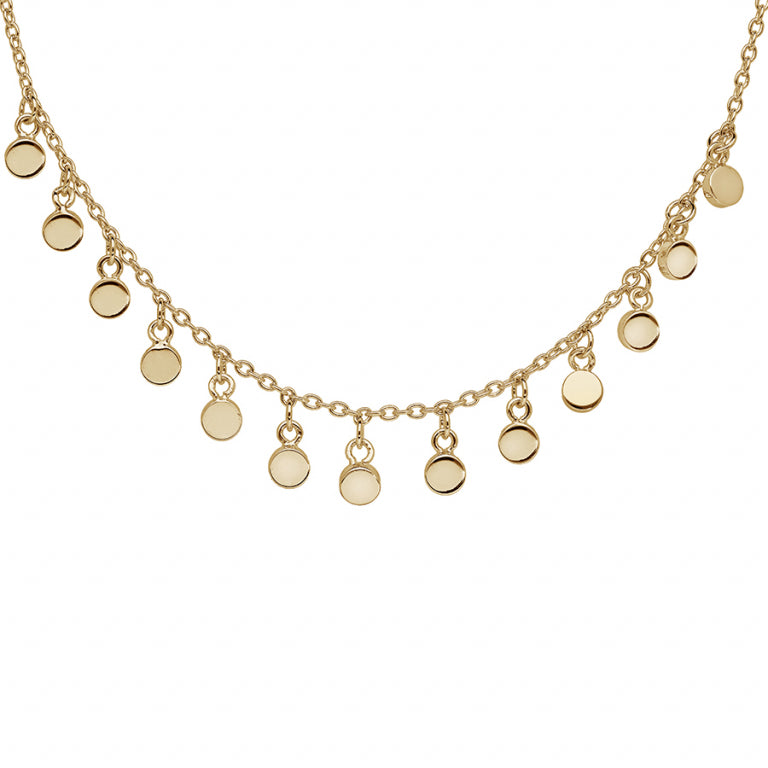 Tassel Necklace – Silver Gilded with Fine Gold | Azuline