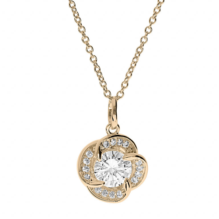 Liefdesknoopketting - Verguld | Azulin