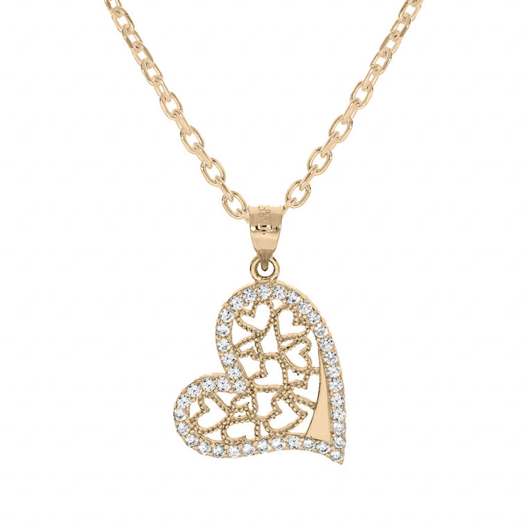Hartketting – Verguld | Azulin