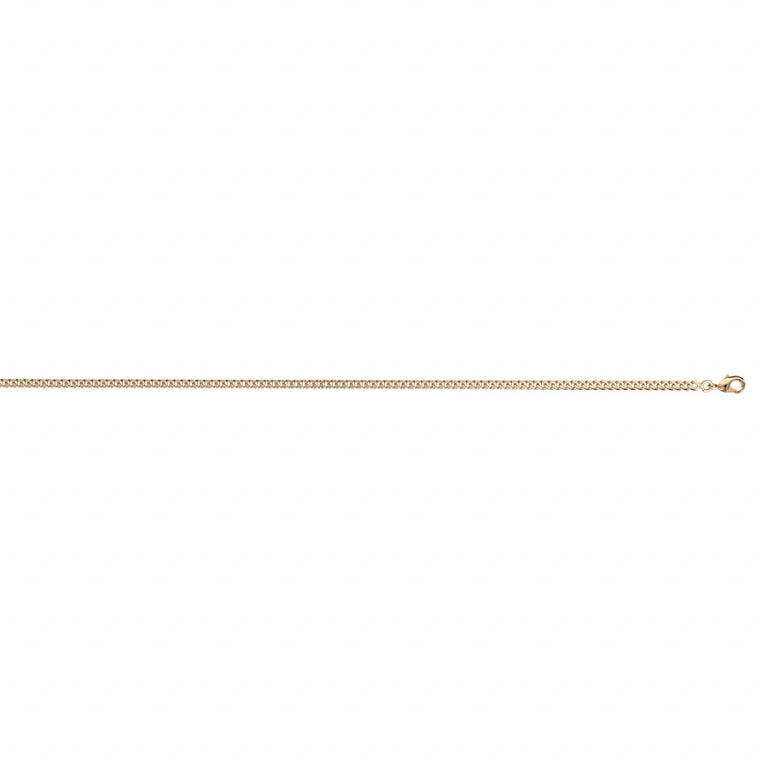 Collana barbazzale – Acciaio dorato | Azuline vista 2