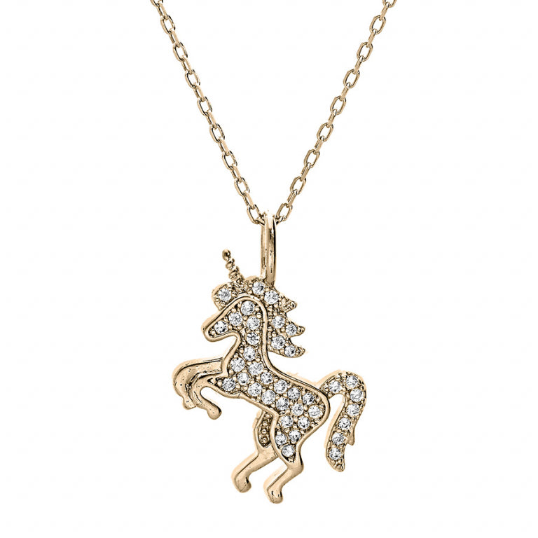 Collier Licorne – Plaqué Or | Azuline