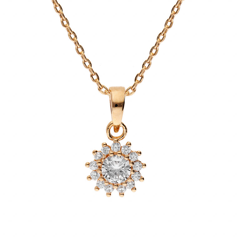 Sun Necklace – Gold Plated | Azuline