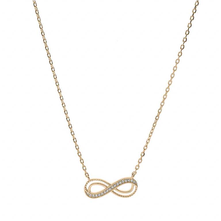 Infinity Necklace – Gold Plated | Azuline view 2