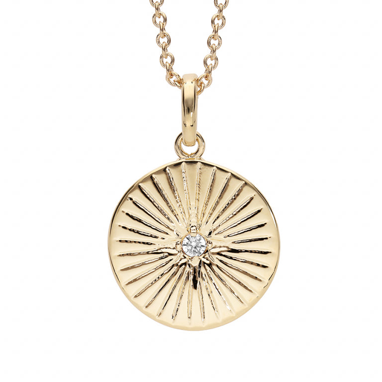 Ronde ketting – zilver verguld met fijn goud | Azulin