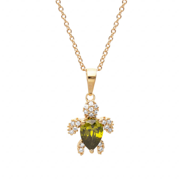 Colar Tartaruga – Banhado a Ouro | Azuline