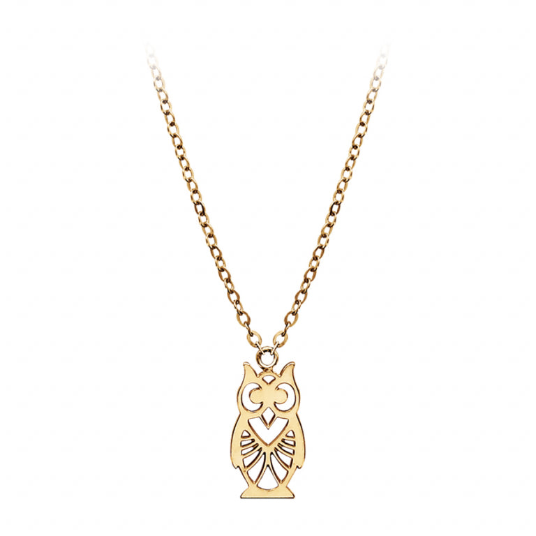 Circle Necklace – Gold Plated | Azuline view 2