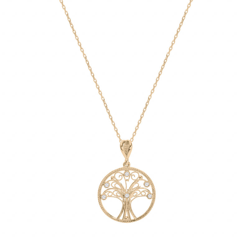Boomketting – Verguld | Azulin-weergave 2