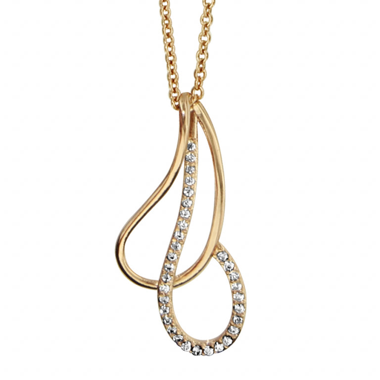Drop Necklace – Gold Plated | Azuline