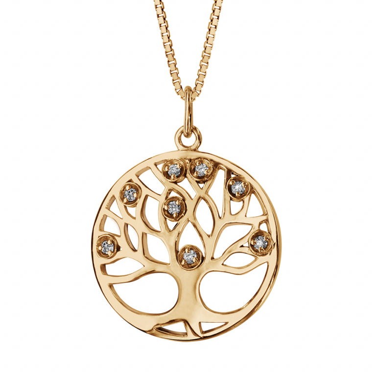 Ronde ketting – Verguld | Azulin