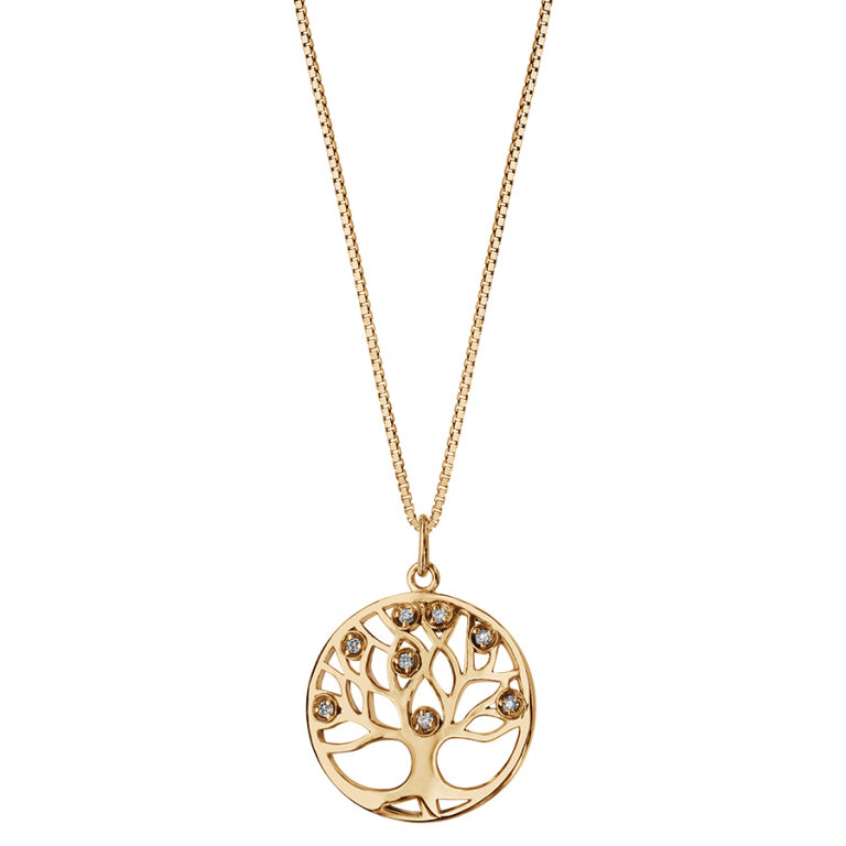 Ronde ketting – Verguld | Azulin-weergave 2