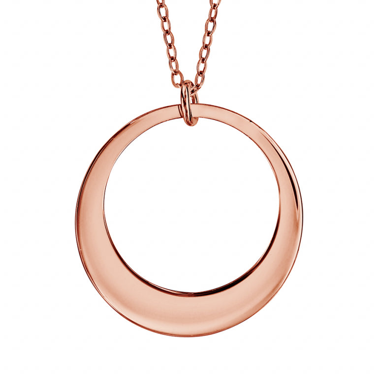 Colier Cerc – Placat cu Aur | Azulin