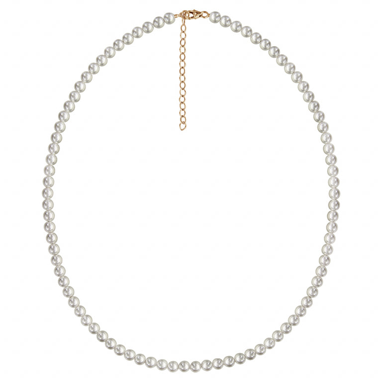 Perlenkette – vergoldet | Azuline Ansicht 2