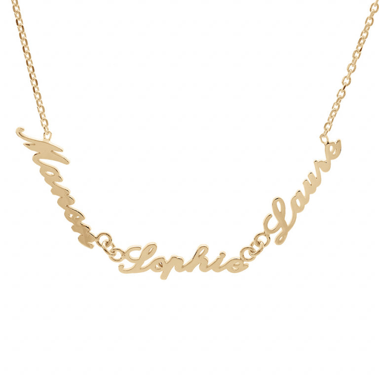 Collier Découpe Anglaise – Plaqué Or | Azuline