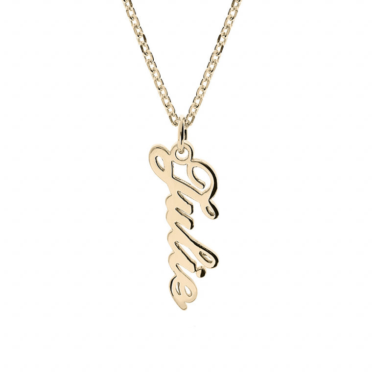 Collier Découpe Laser – Plaqué Or | Azuline vue 2