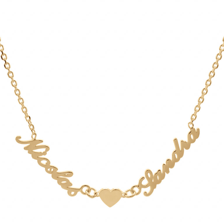 Heart Necklace – Gold Plated | Azuline