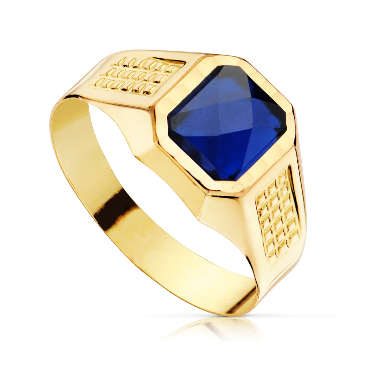 18K Knight Zircon Cadet Diamant i guld