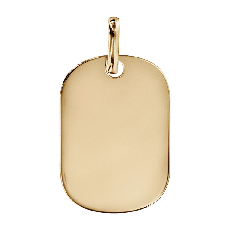 Large Pendant – Silver Gilded with Fine Gold | Azuline