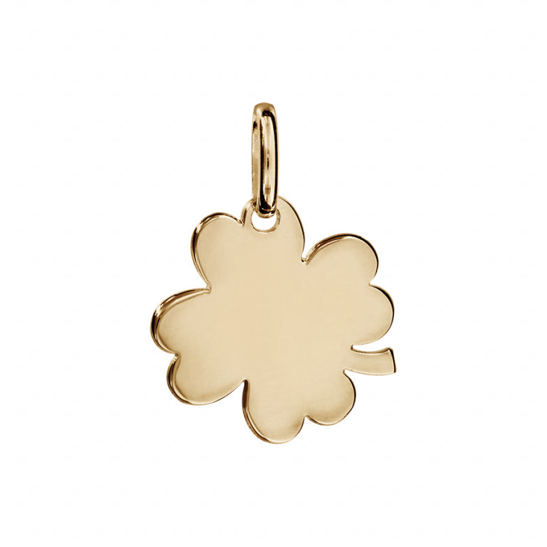 Clover Pendel Small Model – Silver Förgylld med Finguld | Azulin
