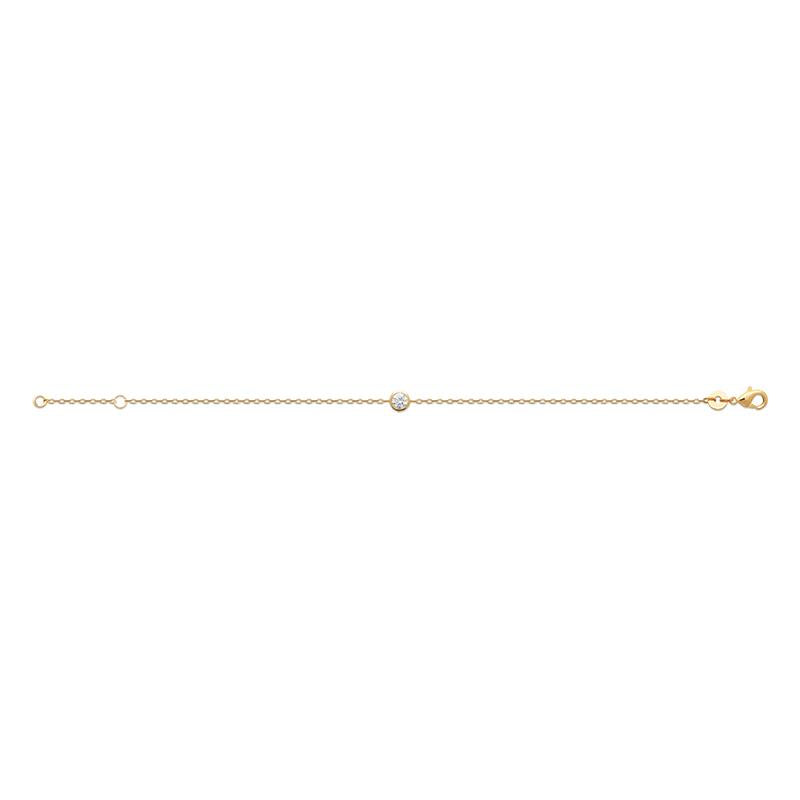 Solitaire - Bracelet - Gold Plated