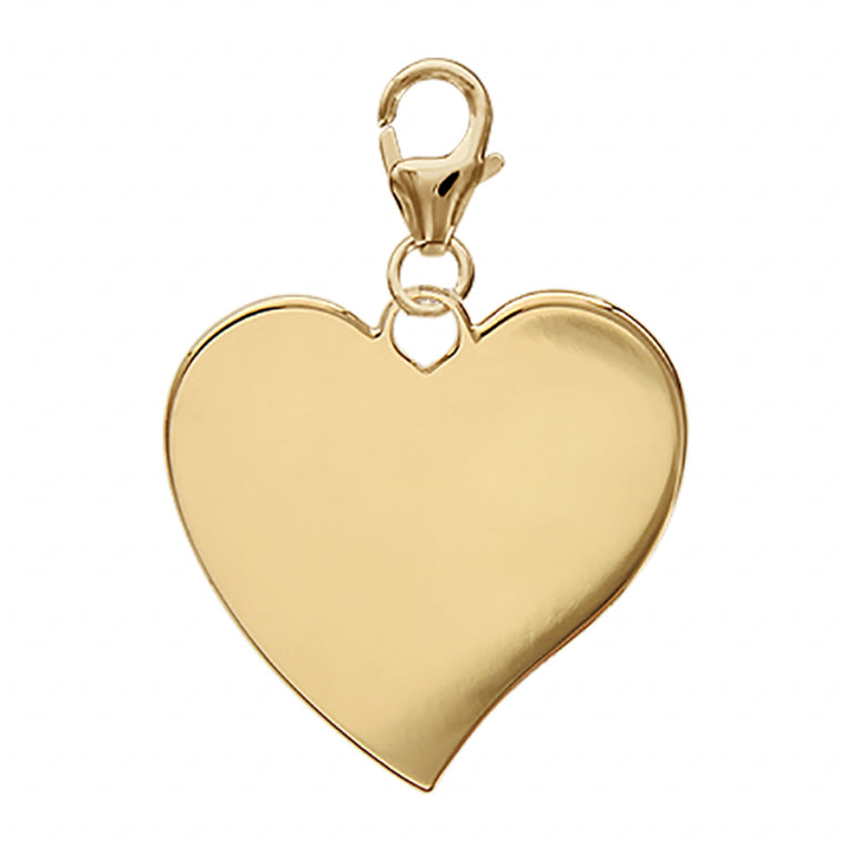 Charme Coração – Banhado a Ouro | Azuline