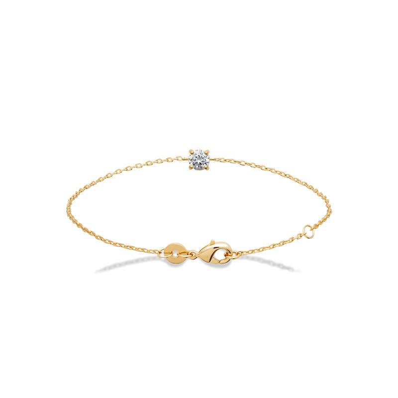 Solitaire - Bracelet - Gold Plated