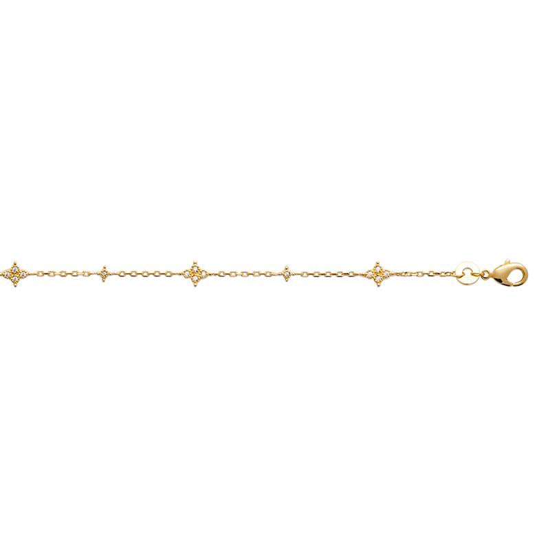Star - Bracelet - Gold Plated