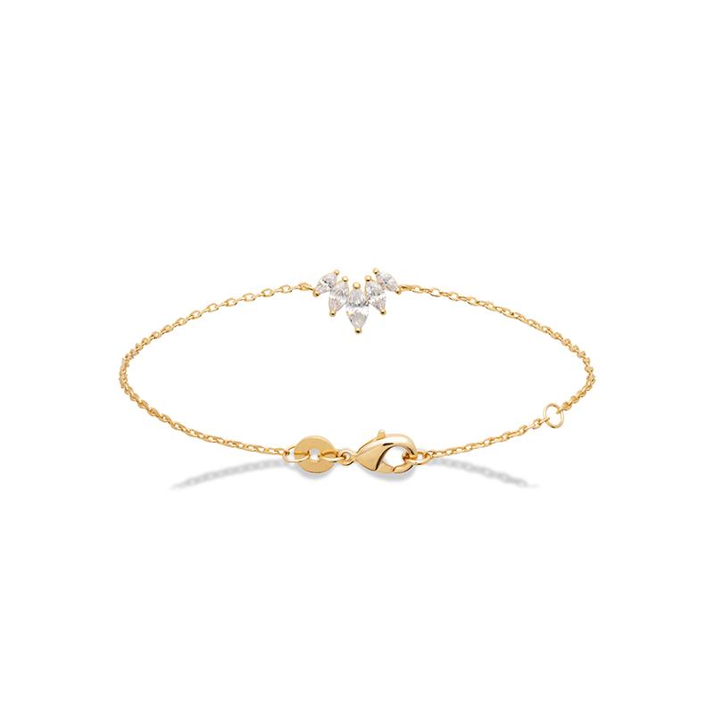 Crown - Gold Plated - Bracelet