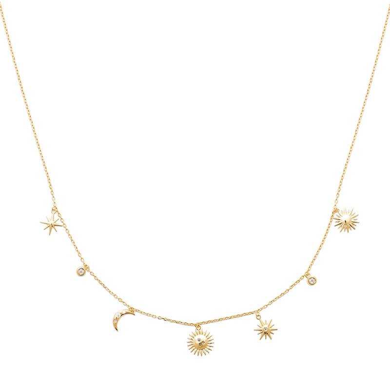 Star - Necklace - Gold Plated