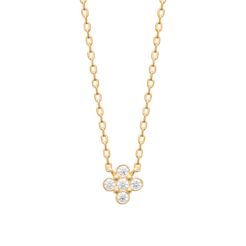 Cross - Necklace - Gold Plated