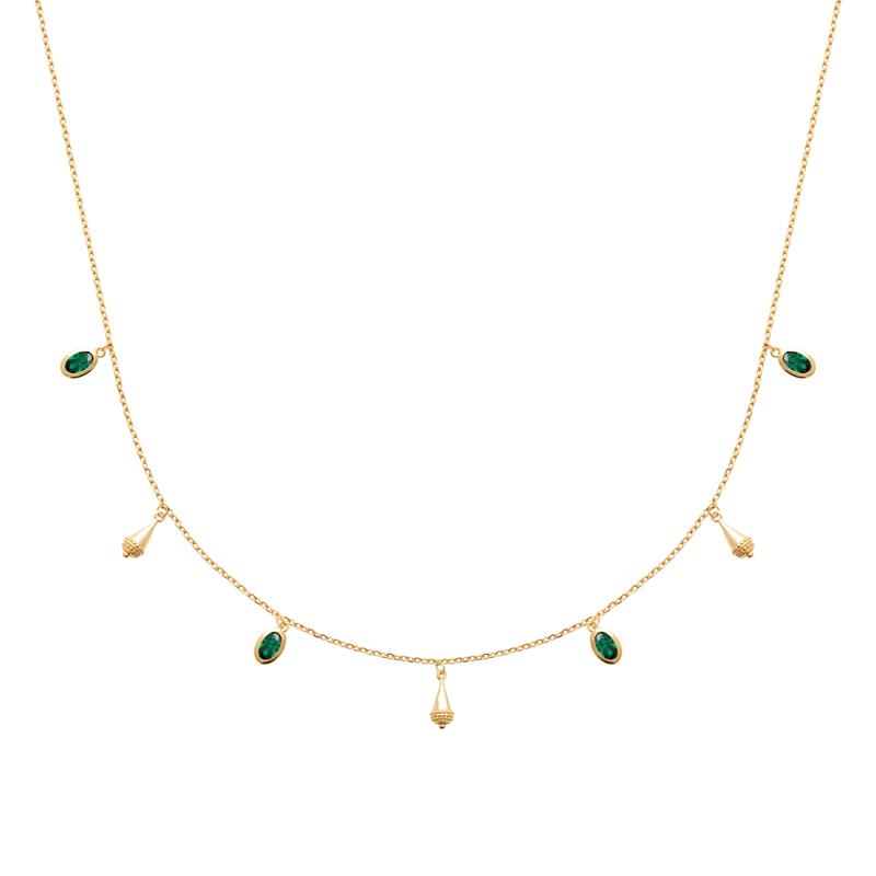 Charm - Necklace - Gold Plated