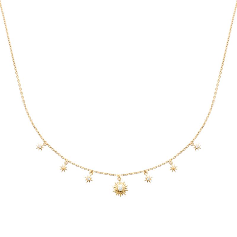 Star - Necklace - Gold Plated