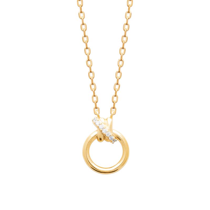 Ring – Halskette – vergoldet