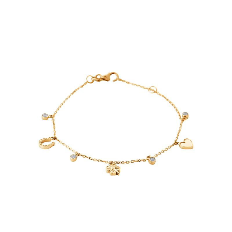 Symbol - Bracelet - Gold Plated