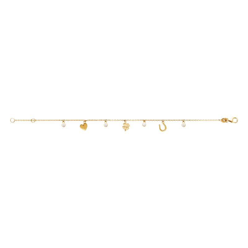 Symbol - Bracelet - Gold Plated