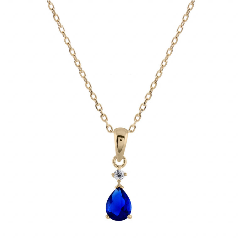 Colar Gota – Banhado a Ouro | Azuline ver 2