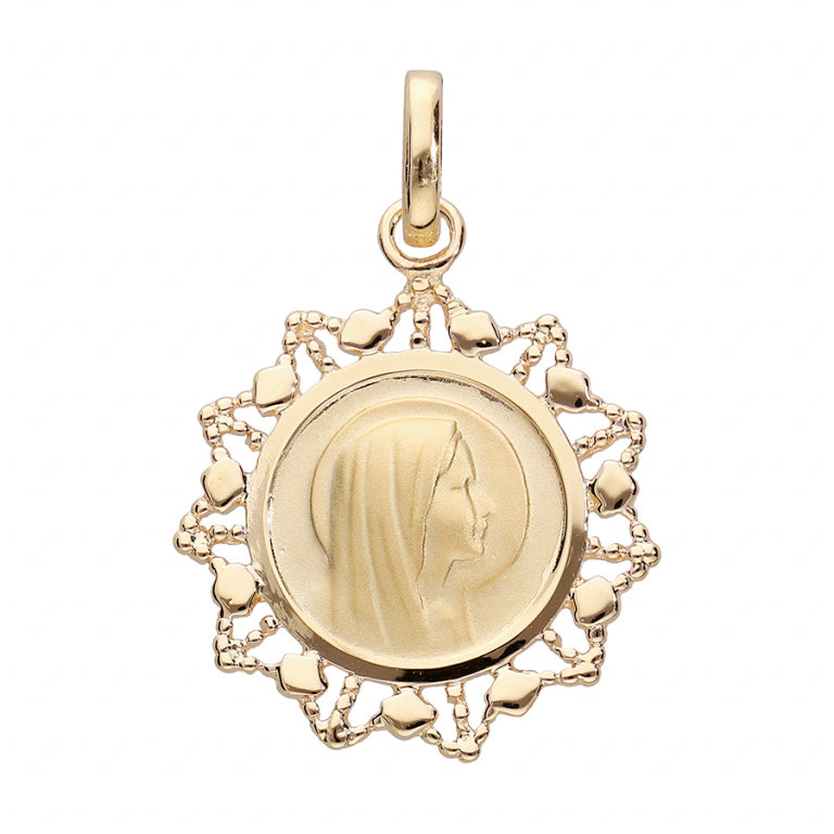 Pendentif Médaille – Plaqué Or | Azuline