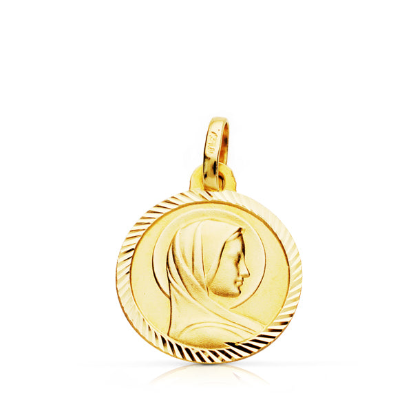 9K Jomfru Maria medalje 14 mm