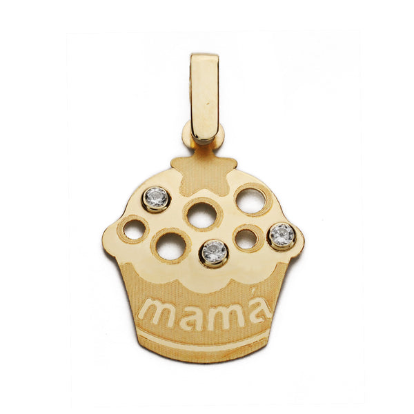 9K guld Mama vedhæng