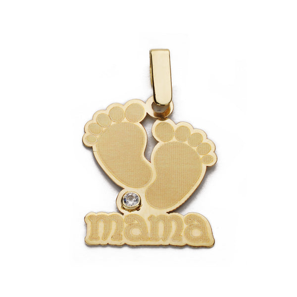 Pingente Mamãe em Ouro 9K