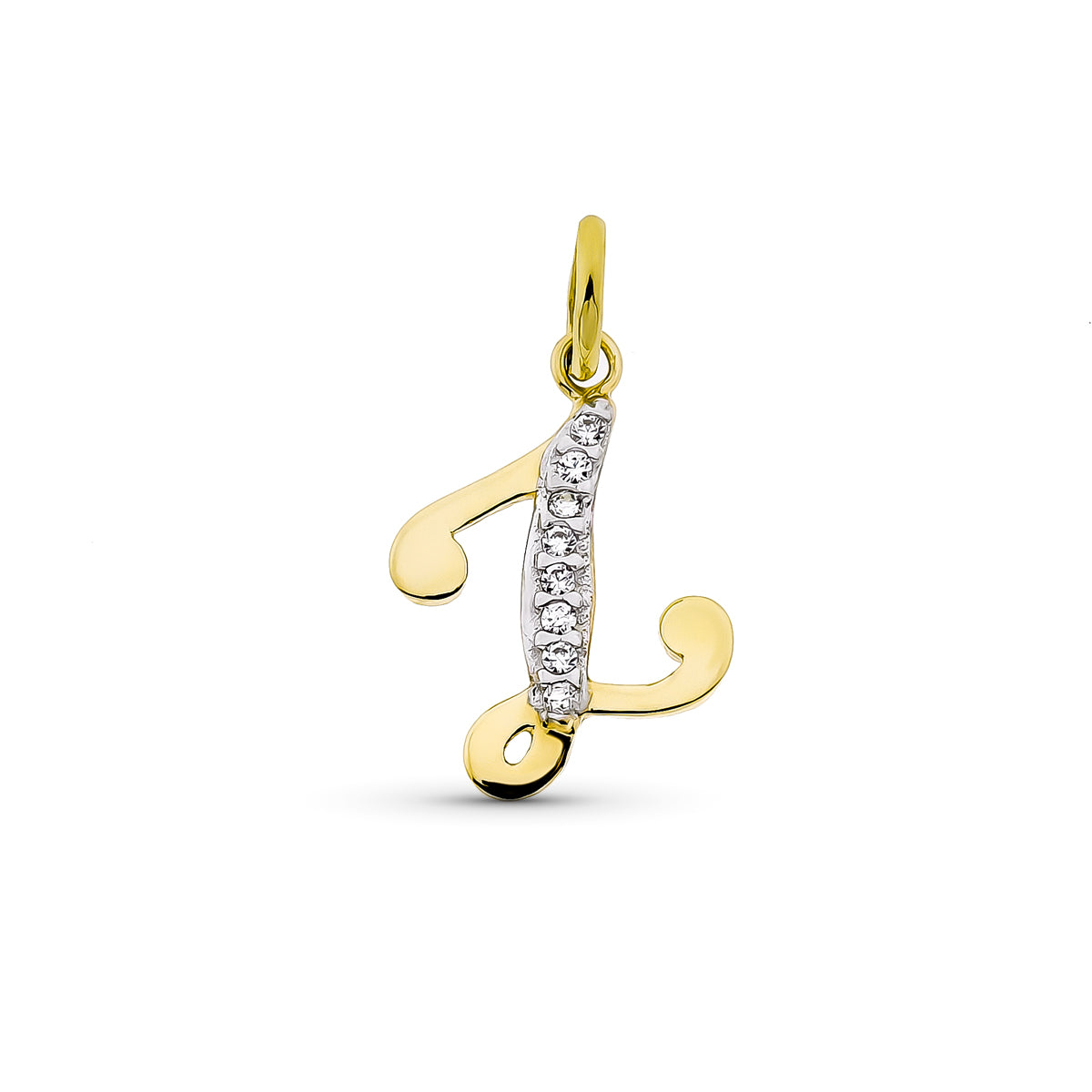9K Altın Harf Kolye "z" 15X12 mm