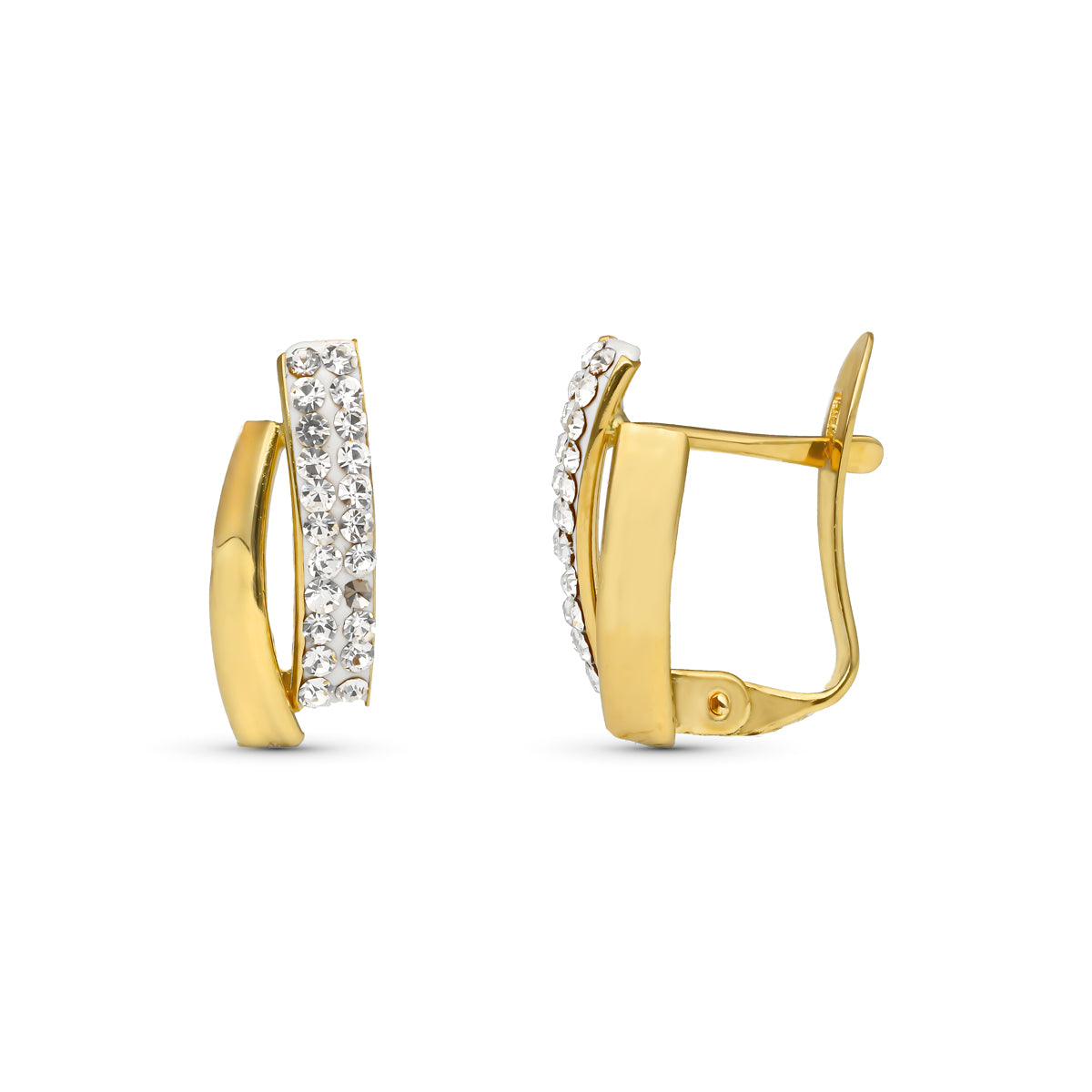Pendientes Oro 9K Circonitas